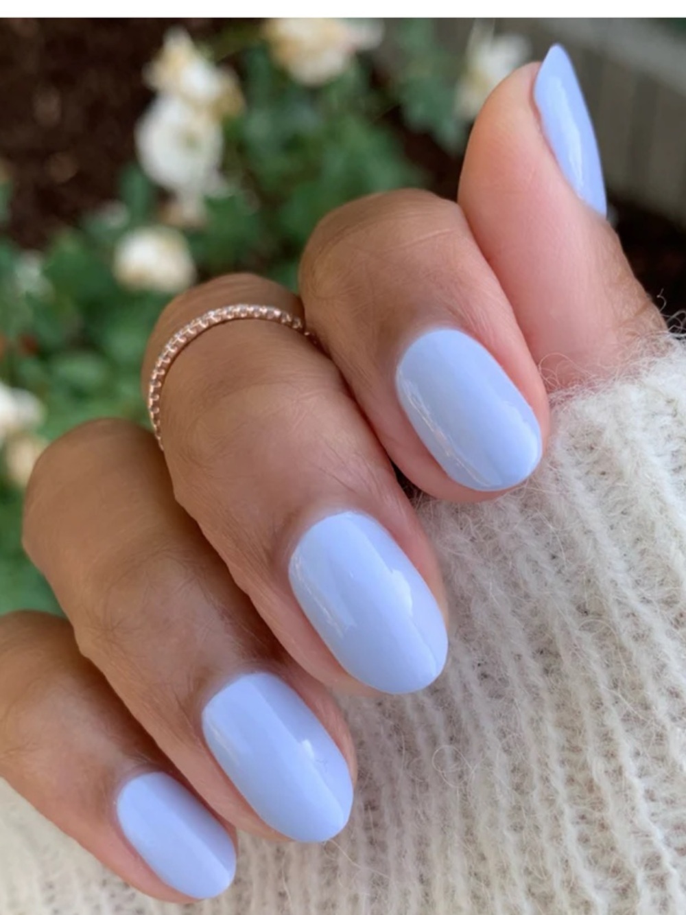 DO NOT BUY!! Olive & June BP’ icy blue LONG LASTING POLISH NEW